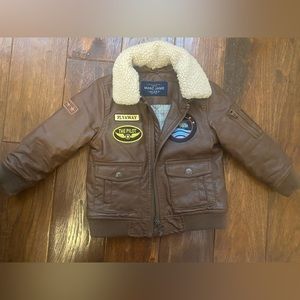 Like new baby aviator jacket!